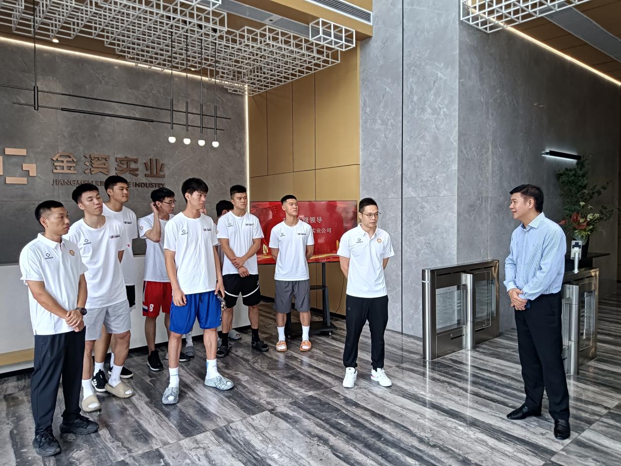 「侨乡体育」“金溪”冠名:“江门男篮”出征省联赛-图片2
