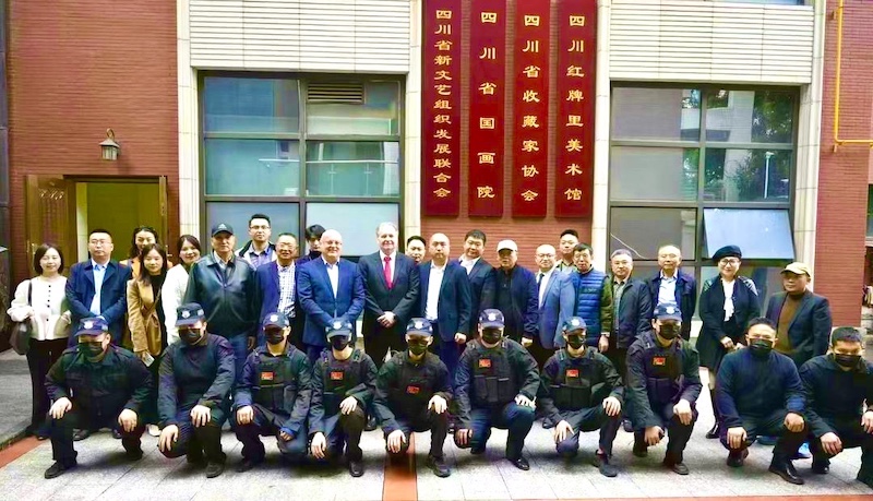 四川省文艺两新人才创新与产业发展孵化园区招商考察座谈会在成都举行-图片1