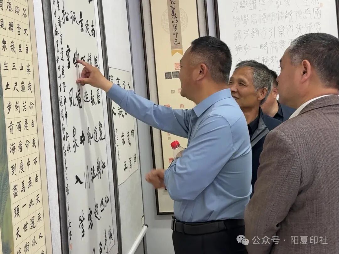 河南:太康县文联首届书法篆刻作品展圆满启幕-图片2
