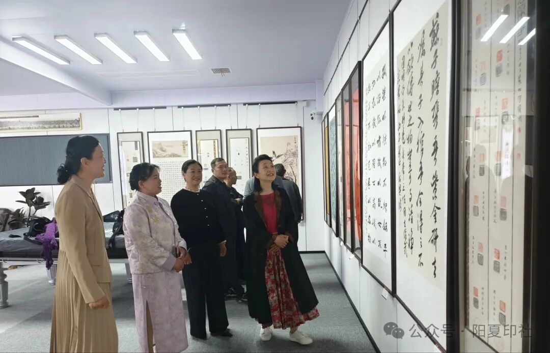 河南:太康县文联首届书法篆刻作品展圆满启幕-图片4