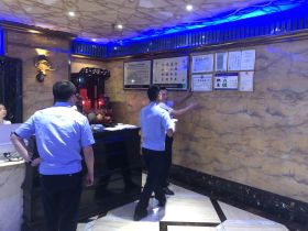 百日行动/鼓东派出所对辖区娱乐场所开展安全检查