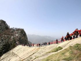 海外华媒华夏寻根｜登华山探奇险 观西岳庙感敬畏