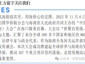 侨联五洲  潮涌海南