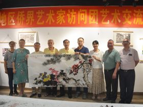 广州地区侨界艺术家代表团走进杜阮寻找最美侨乡
