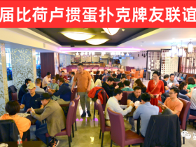 首届比荷卢掼蛋扑克牌友联谊赛成功举办