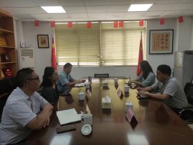 南方报业江门分社社长朱伟良访问江门市侨联
