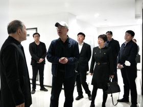 中国侨联信息传播部部长左志强一行在陕西西安调研侨联信息传播工作