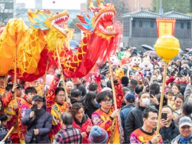 “泰伯庙会”火爆出圈,中外游客“扎堆”梅里古镇