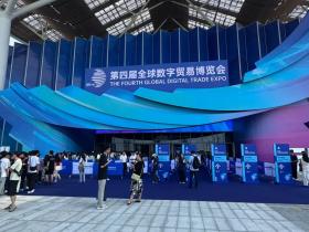 西非金门集团董事长胡介国出席杭州第四届全球数字贸易博览会